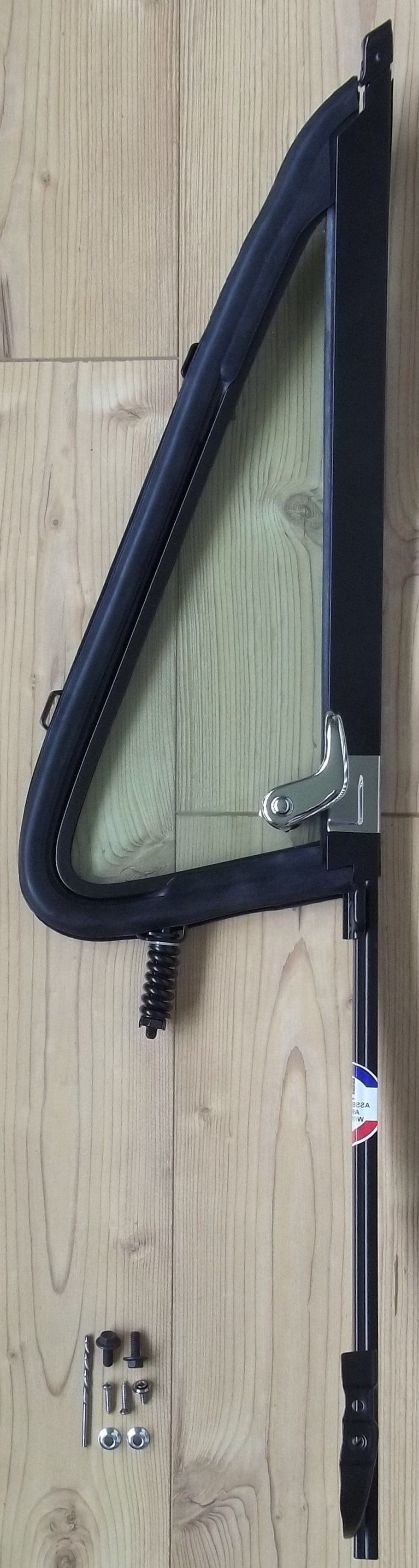 Dreiecksfenster komplett rechts