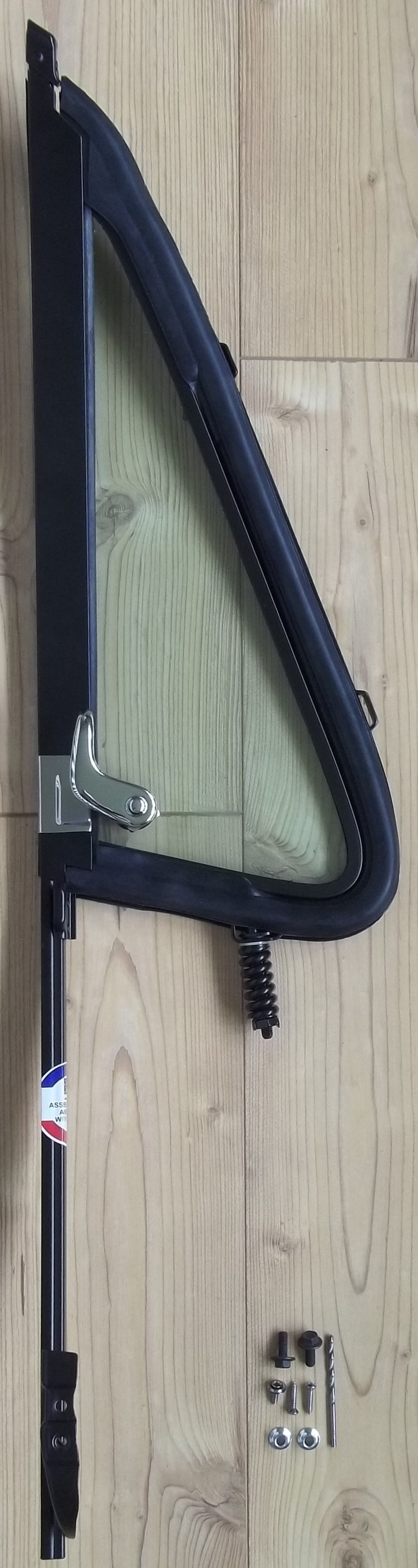 Dreiecksfenster komplett links